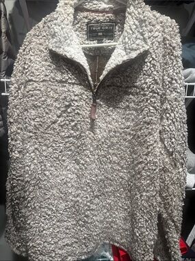 True Grit Frosty Tip 1/4 zip Pullover